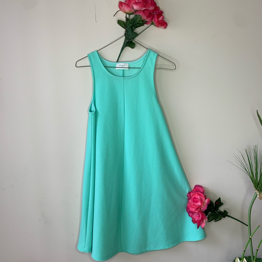 Everly Turquoise Dress 👗